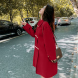[档口现货】手缝双面羊毛大衣B252-882158-P245-K368，女装毛呢外套，浙宝252
