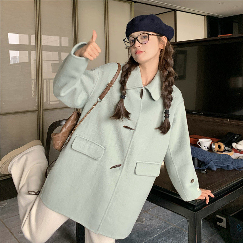 【现货】手缝双面羊毛外套D252-D22028-P225-K348,女装毛呢外套,浙宝252