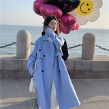 [现货】高级感气质过膝女中长款风衣浙宝B252-2506-P150-K228，女装风衣，浙宝252