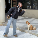 【现货】连帽黑色羽绒浙宝B252-2621-P275-K368，女装羽绒服，浙宝252