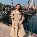 【现货】双排扣风衣款浙宝B252-2202-P140-K218，女装风衣，浙宝252