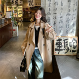 【现货】双排扣百搭中长款风衣浙宝B252-2505-P145-K228，女装风衣，浙宝252