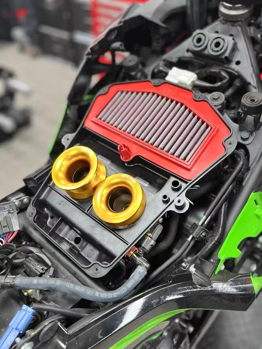 moto-tron高流量风杯川崎忍者400/ninja400/z400改装风杯高进气量