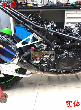 功泰车业 NINIJA400 整车赛道改装 排气管 上泵 脚踏大油门