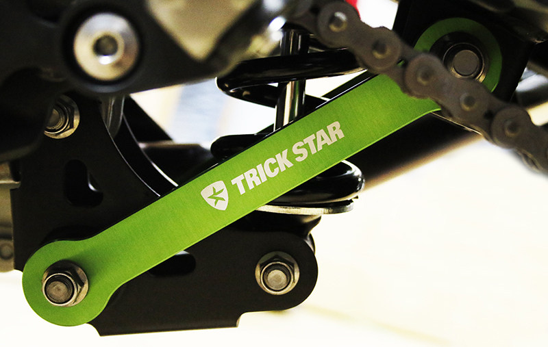 trick star kawasaki 忍者400 z400  车身降低码 升高连杆 狗骨头