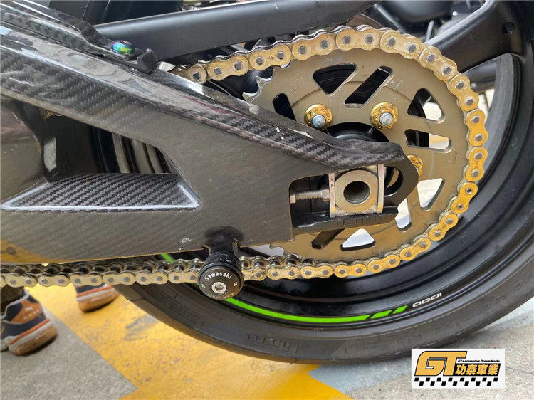 川崎ZX10R改装后链盘AFMA