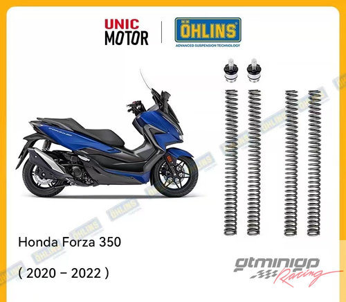 OHLINS佛莎350前减震弹簧可调