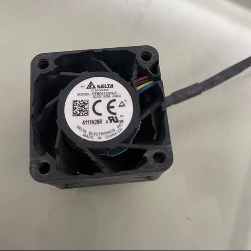 台达4028 PFB0412GN-E12V 5A 超暴力摩托车散热风扇实测54000