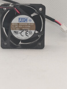 AVC 4020双滚珠静音风扇 12v 0.15a 4厘米 变压器机箱散热风扇