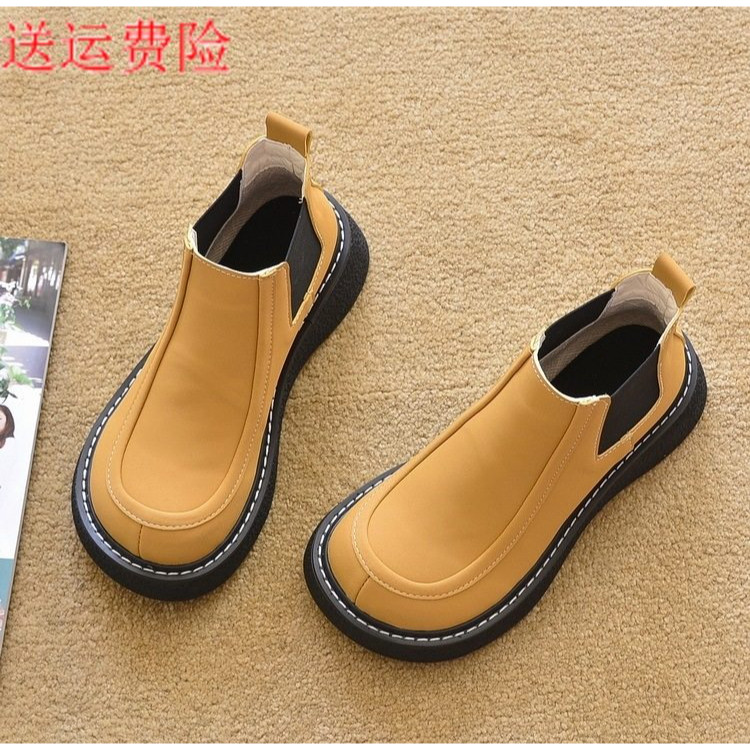 马丁靴平跟短靴包邮欧美