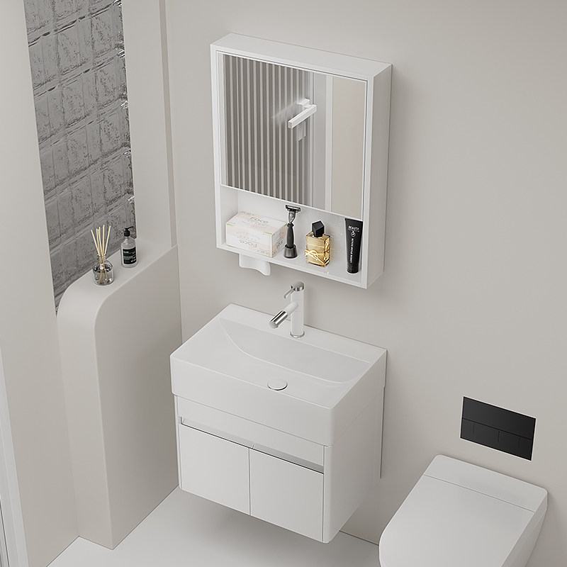 不锈钢浴室柜卫生间小户型挂墙式洗手盆洗脸盆柜组合,家装主材,浴室柜组合,淘宝优惠券,粉丝福利购,淘宝优惠卷