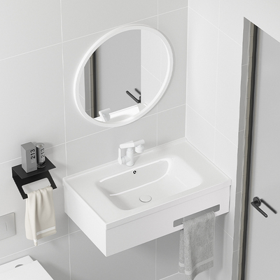 不锈钢支架盆陶瓷小户型