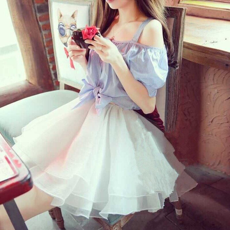 青少年夏装12女孩子13少女装14初中学生15雪纺16长裙17连衣裙18岁|msdalam kategori Pakaian Dalam/seluar dalam lelaki/tracksuit, Sling/Vest/baju-T - dari Buy2taobao.com untuk memberikan perkhidmatan ejen Taobao profesional membeli