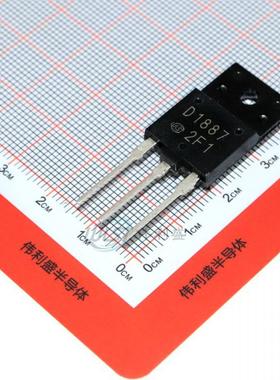 D1887 大功率 电视专用 电源开关管 TO-3PF 直插 三极管  2SD1887