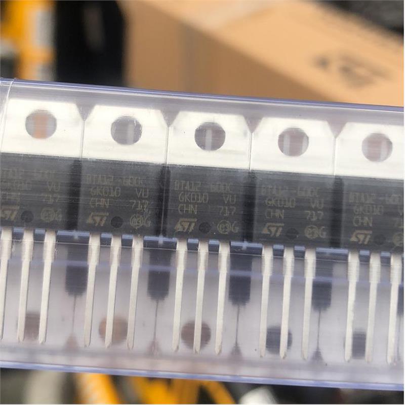 BTA12-600BWRG双向可控硅TO-220【实物拍摄】12A600V深圳现货供应