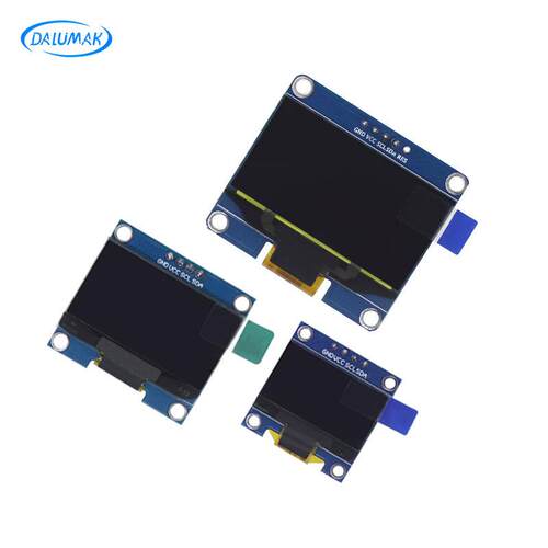 0.91 0.96寸 OLED显示模块 SSD1306驱动液晶显示屏 12864 I2C接口