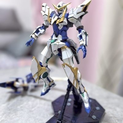 现货一台育胶乐园 MG惊异能天使00q元祖gk 高达喷涂代工 成品