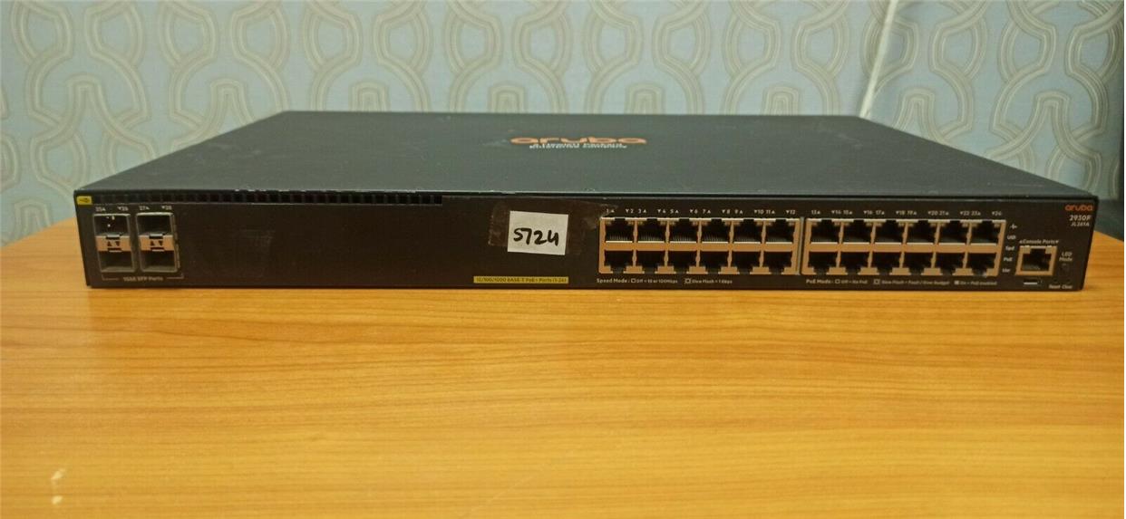 议价USED JL261A Aruba 2930F 24G PoE+ 4SFP Switch议价 电子元器件市场 电子专用材料 原图主图