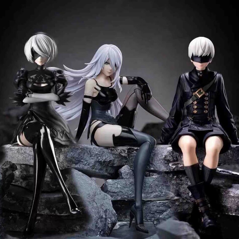 机械纪元尤哈尔白色二号2B周边车载机箱摆件公仔手办模型美少女