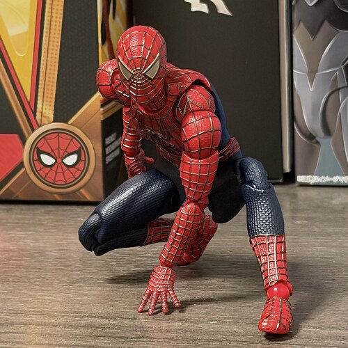 国产MAFEX241英雄无归托比蜘蛛侠关节可动GK摆件模型盒装手办潮玩