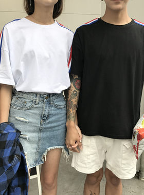 短袖班服韩版棉学生T恤
