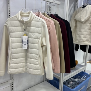 冰川时代25C2502女士冬季 立领拉链羊毛棉服外套加厚保暖棉衣 新款