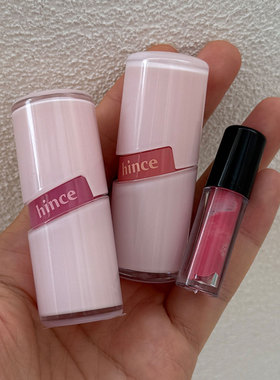 hince晶莹透亮露珠唇釉小样镜面水光裸色唇彩R002 R012 R015