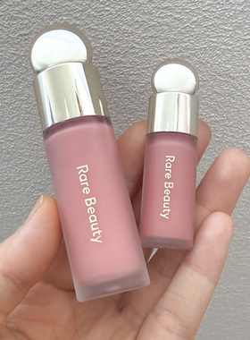 rare beauty赛琳娜液体腮红中小样上色持久bliss hope happy