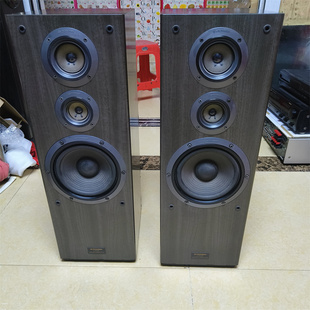 二手进口日本音箱 先锋S-J700D 落地音箱木质 8寸三分频家用音响
