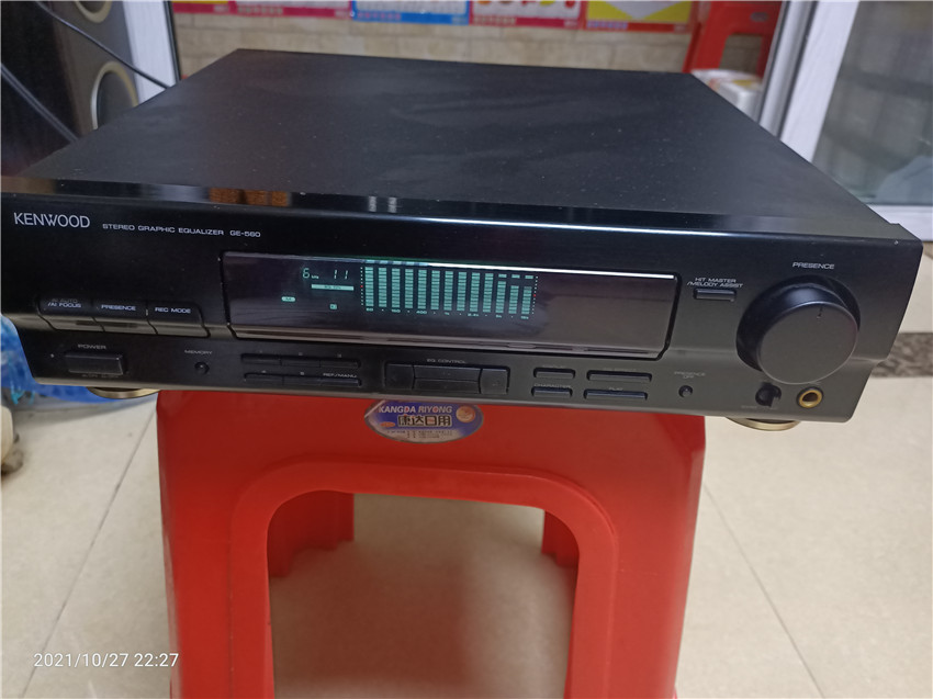 原装均衡器建伍家用屏频显示