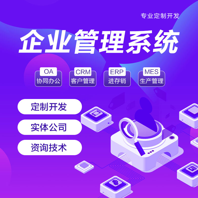 企业管理系统开发OA办公管理CRM客户管理ERP定制开发小程序搭建图片