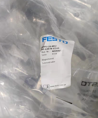 德国FESTO电磁阀 VUVS-L30-M52-AD-G38-F8-1C1+G 8059147下单发