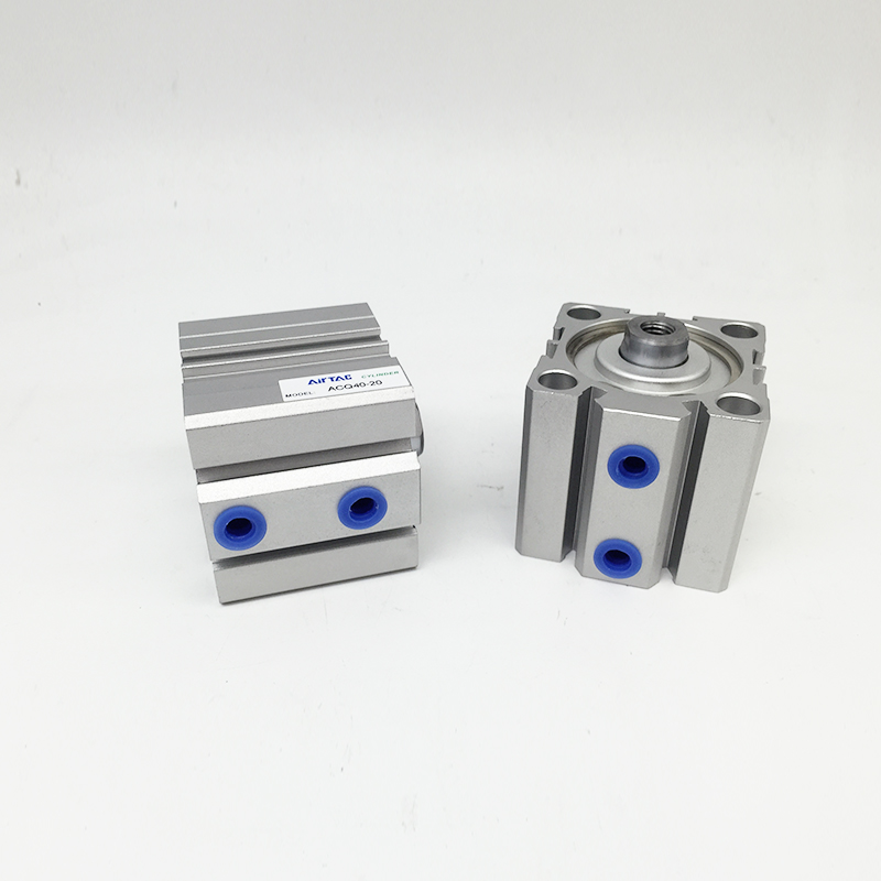 亚德客薄型气缸 ACQ80X5X10X15X20X25X30X40X50X60X75X80-S-B带磁