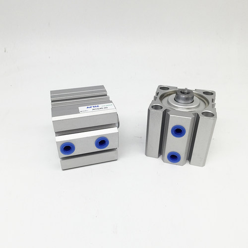 亚德客薄型气缸 ACQ16X5X10X15X20X25X30X40X50X60X75X80-S-B带磁