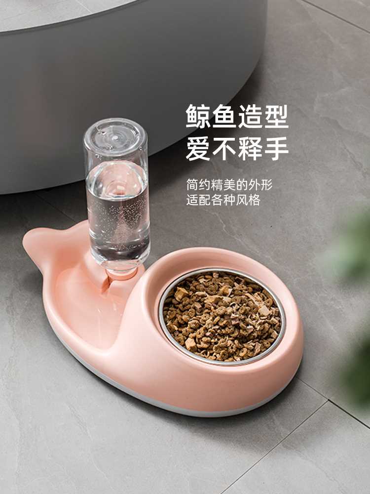 宠物猫咪自动饮水喂食器猫碗狗碗猫饮水机猫咪喝水器流动猫咪用品