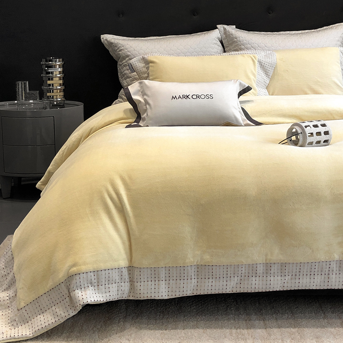 冬季轻奢法式熊极绒高档冬季加厚保暖简约极简牛奶绒1.8m四件套,床上用品,床品套件/四件套/多件套,淘宝优惠券,粉丝福利购,淘宝优惠卷