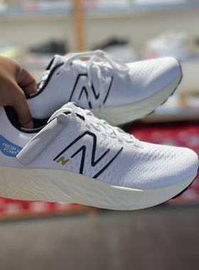 New Balance Fresh Foam X EvozST白色低帮休闲跑步鞋MEVOZRW3