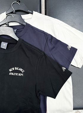New Balance NB男女情侣运动休闲潮流透气上衣短袖T恤 AMT41315