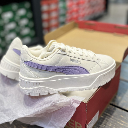 彪马官方奥莱Puma Karmen ll女子翻毛皮松糕鞋厚底增高板鞋397457