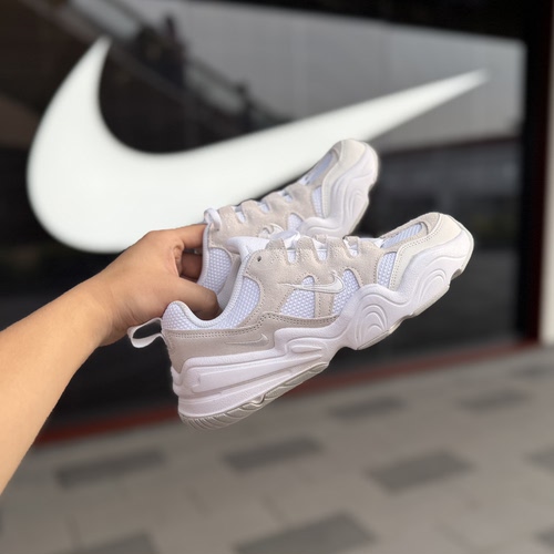 耐克Nike Tech Hera 系带 防滑减震 低帮 休闲鞋 女款 白灰DR9761