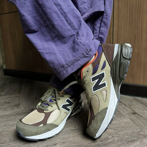 New Balance NB 品男款990V3系列美产复古运动休闲鞋M990BT3
