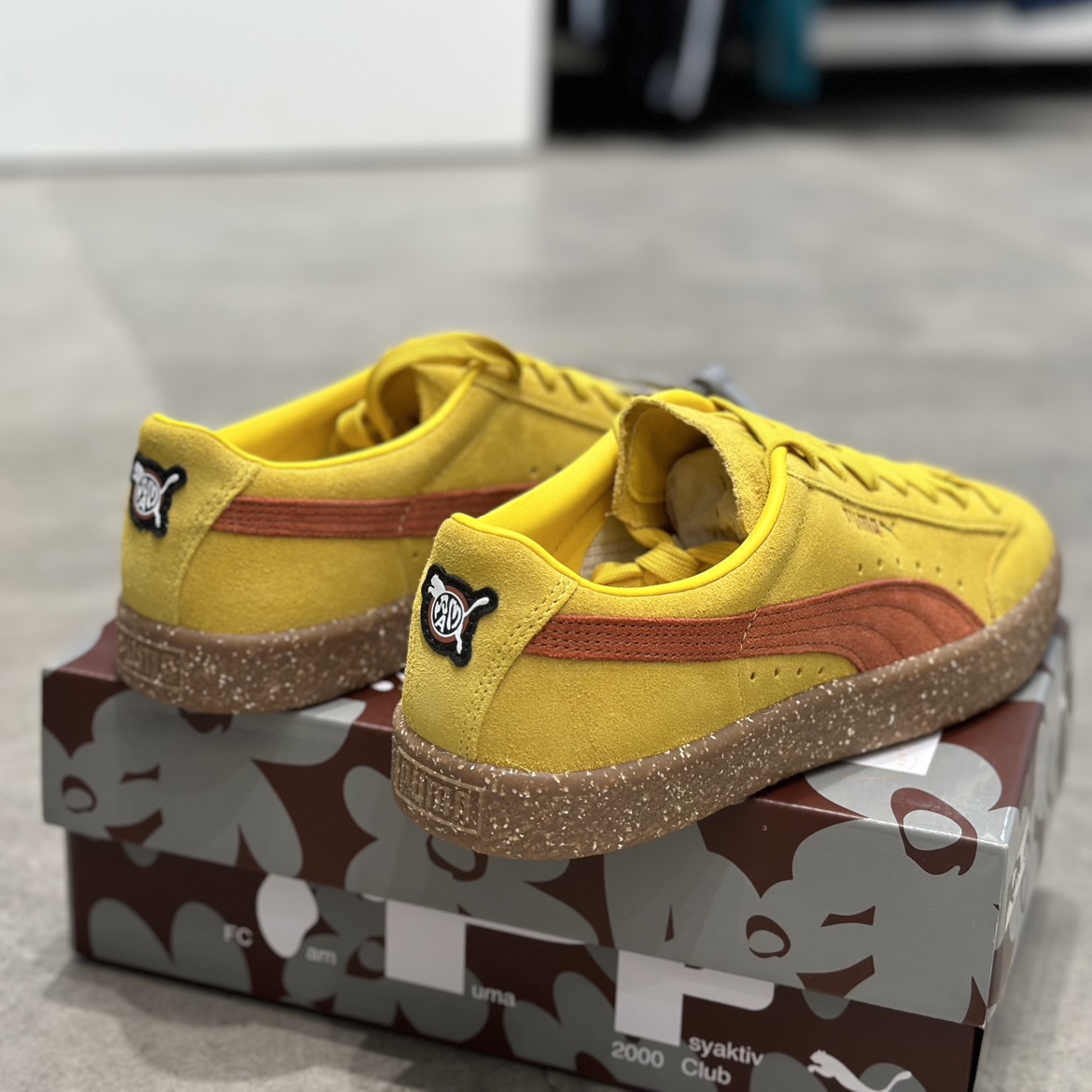 Puma/彪马SUEDE VTG F PAM 男女同款皮革休闲板鞋 394768-01