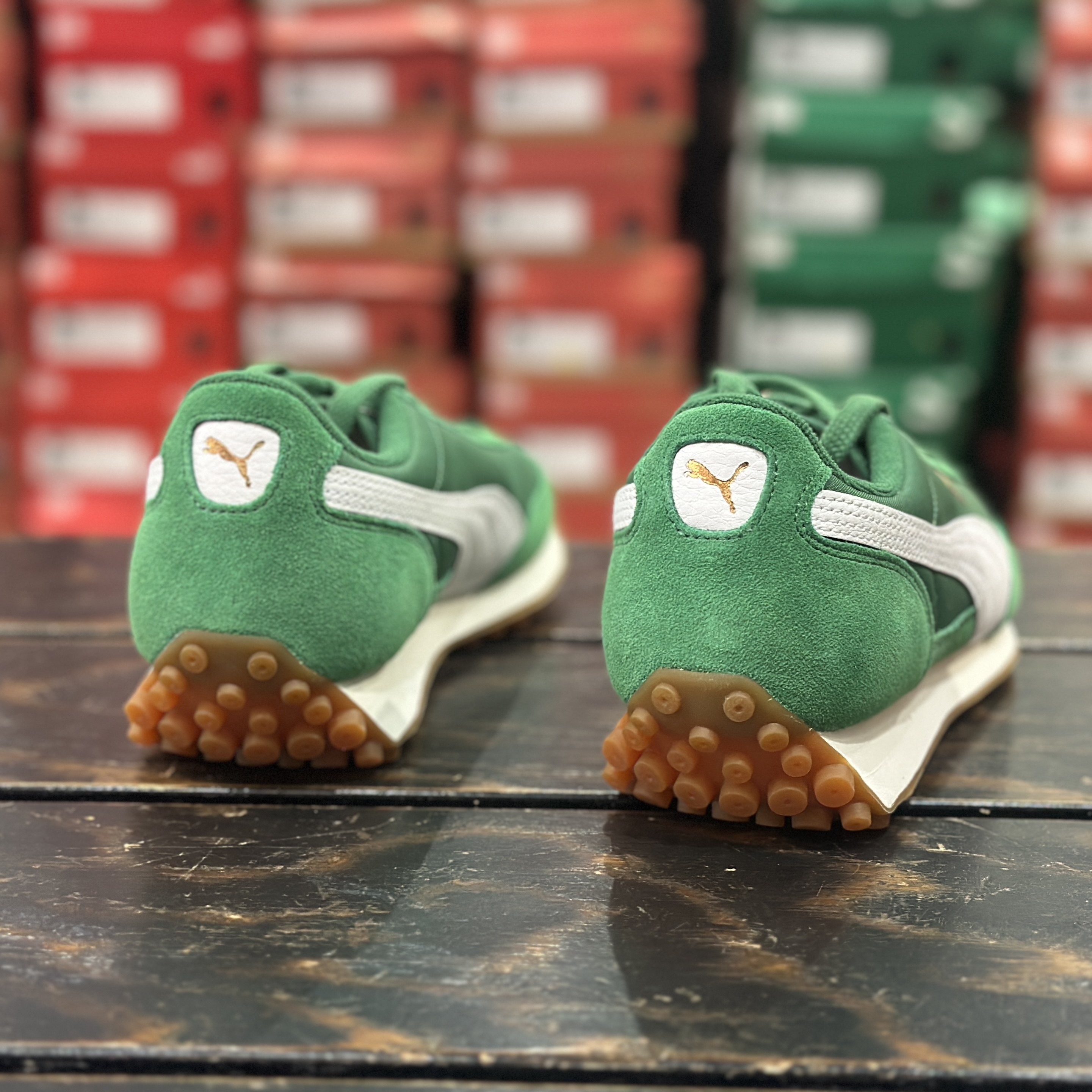 彪马PUMA 秋季男女同款经典复古厚底翻毛皮低帮休闲运动鞋399028