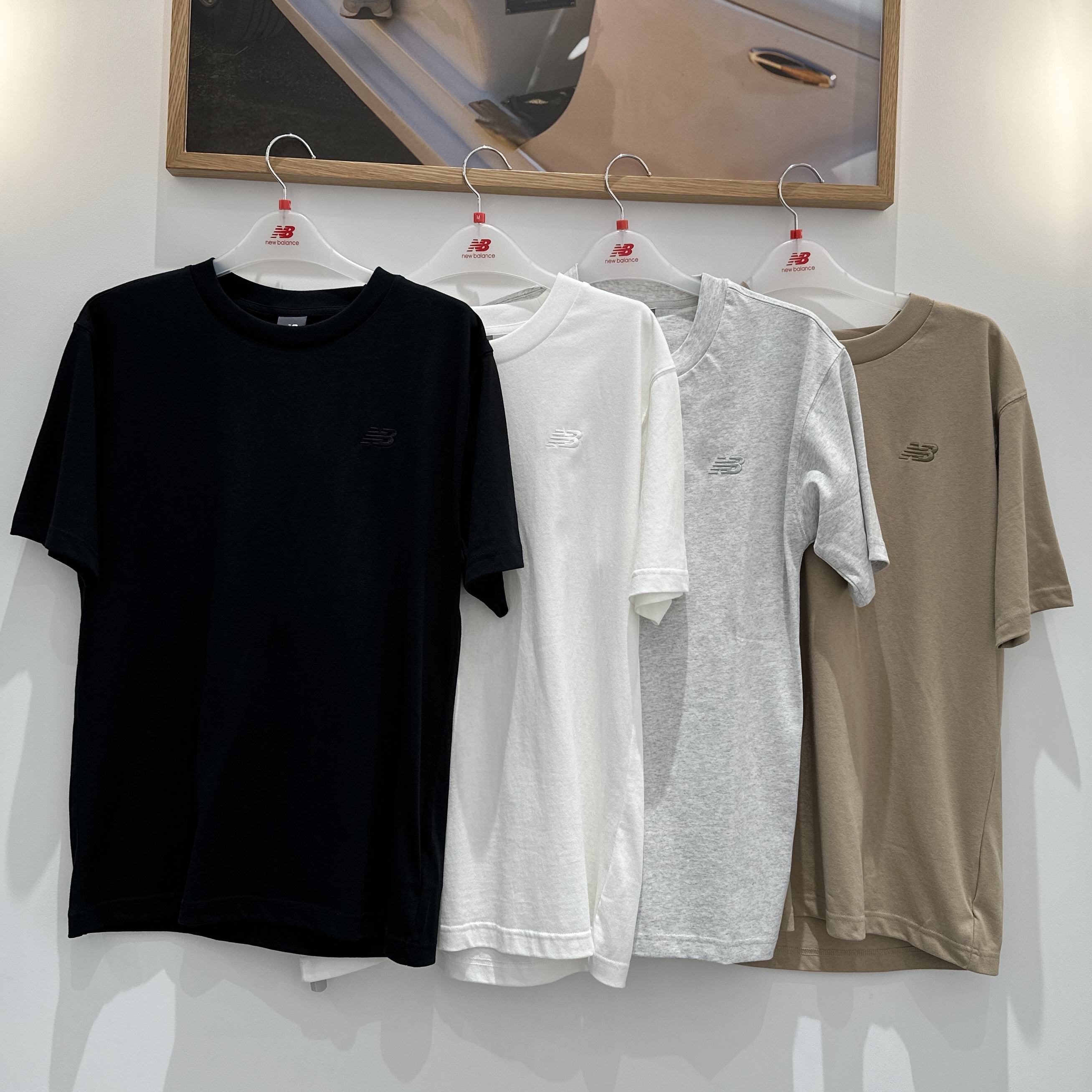 New Balance/NB夏季男女款纯棉圆领运动休闲简约短袖T恤 MT41533
