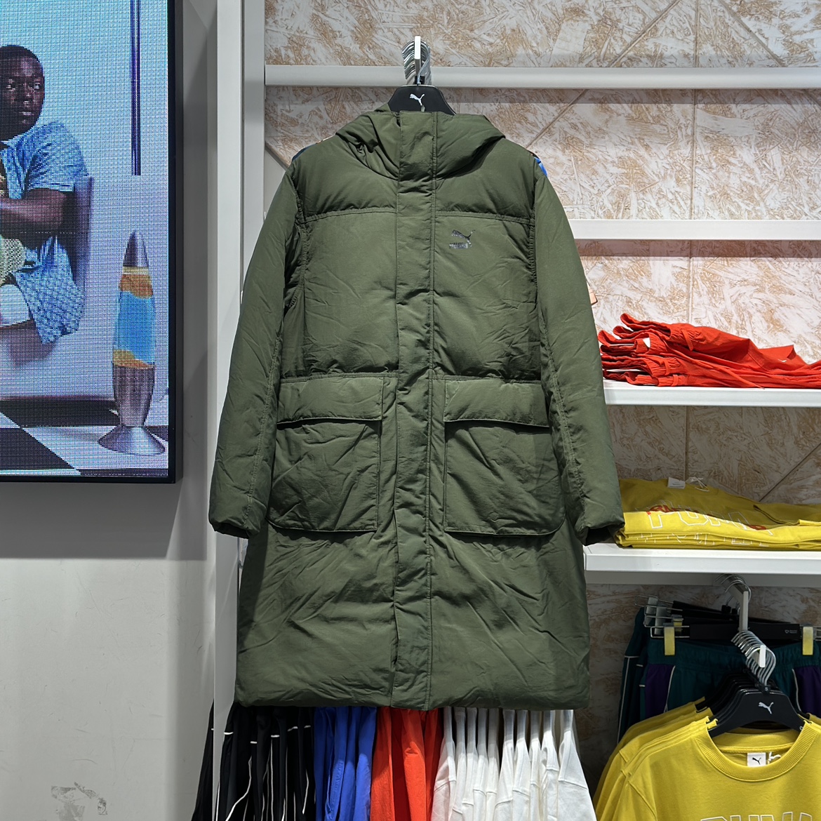 Puma/彪马 冬季新款男子运动休闲服保暖防风透气羽绒服 621684