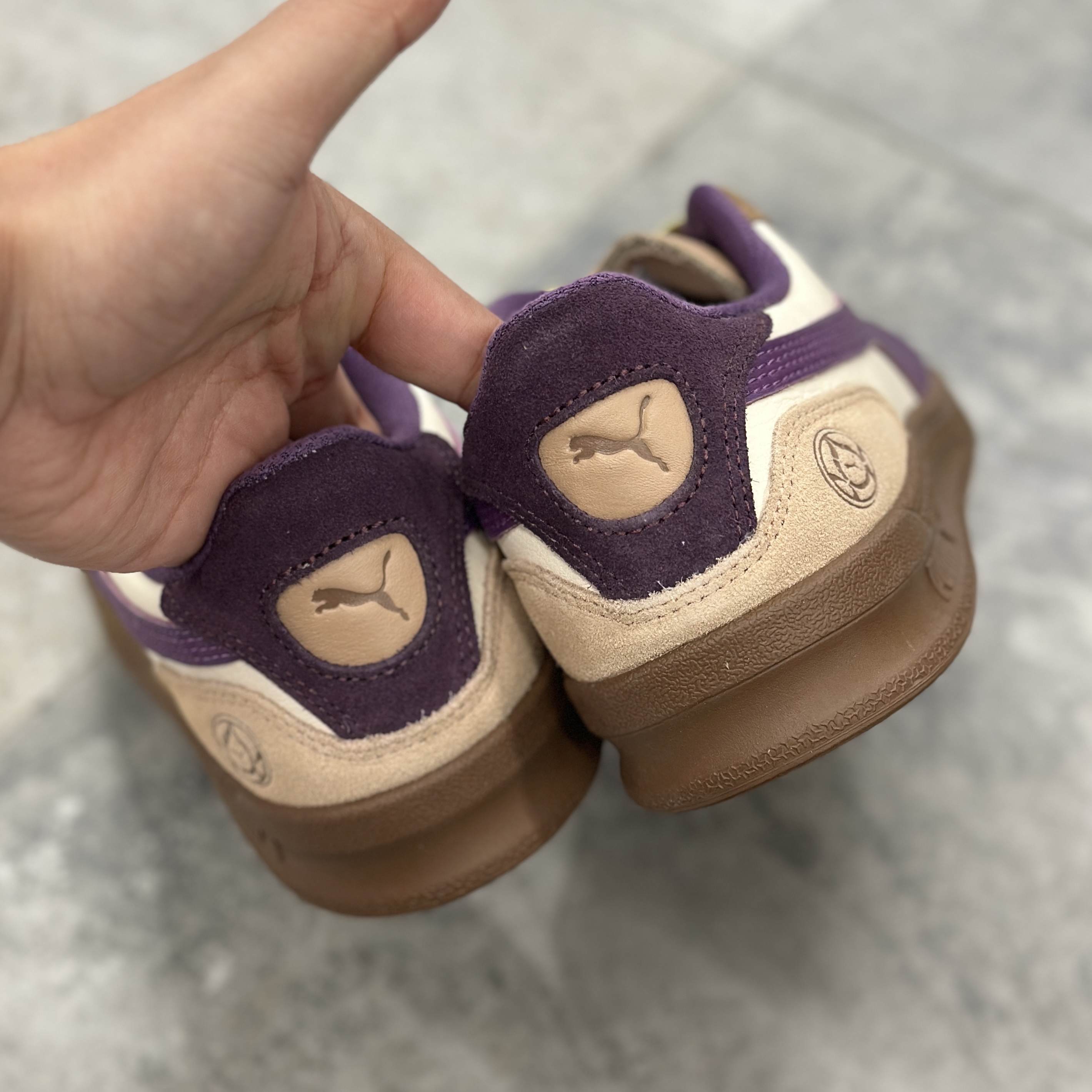 PUMA彪马正品男女同款复古撞色透气打孔街头休闲鞋 INDOOR 401443