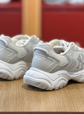 MLB男女鞋25新款NY情侣厚底增高网面老爹鞋休闲运动鞋3ASHW075N