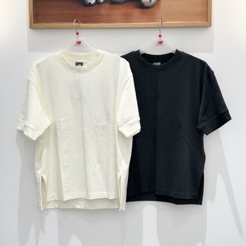 New Balance 圆领亲肤舒适百搭套头短袖T恤 男女同款 NEE39081
