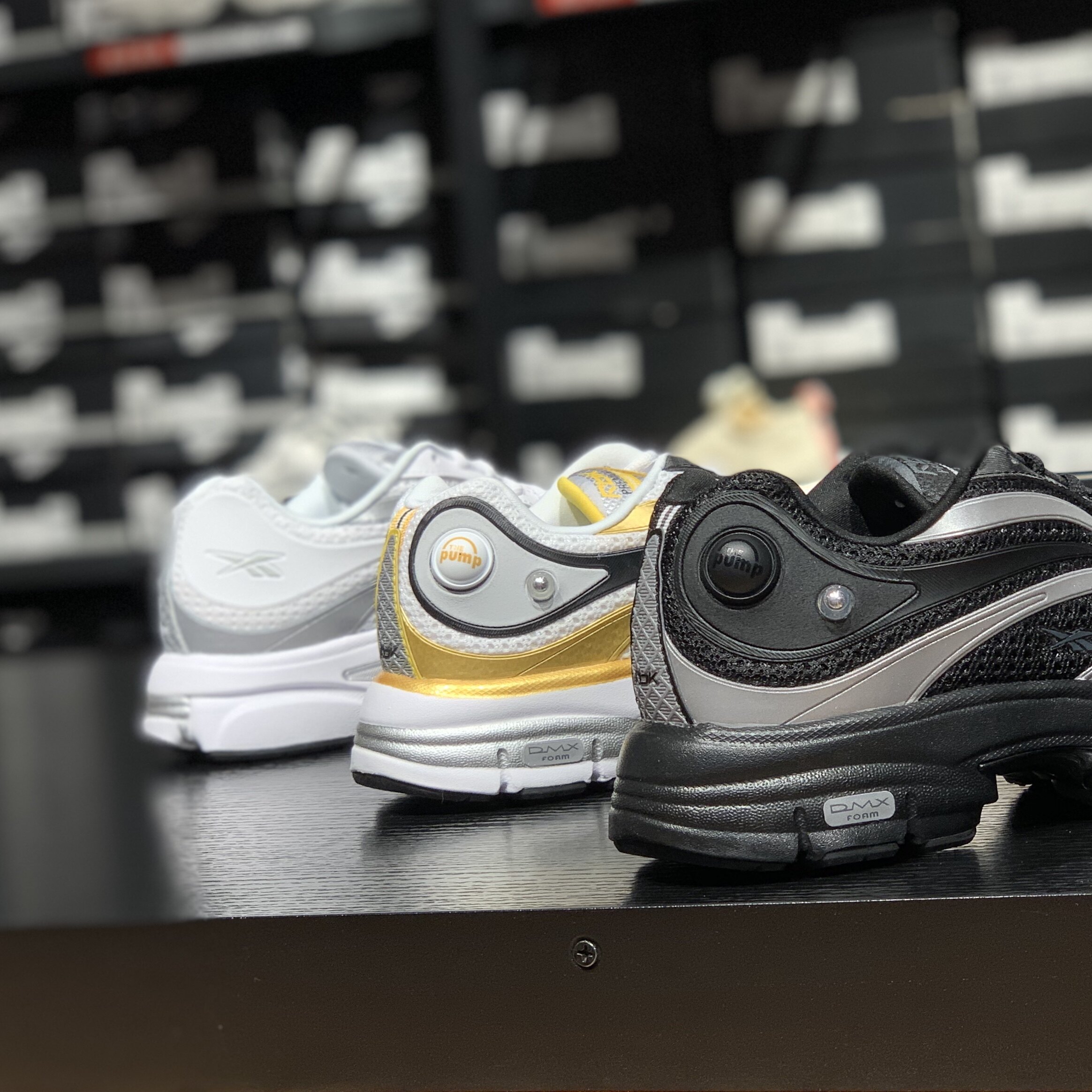 锐步Reebok Premier Pump DMX 男女反光复古跑鞋FX4071 4073 4074_虎窝淘