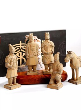 西安兵马俑摆件秦始皇文创纪念品